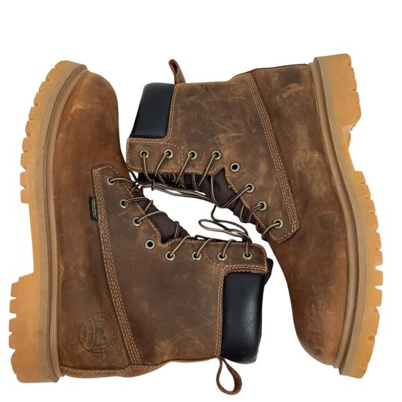 Red Wing Shoes Irish Setter ASTM 2892 Mens 9.5 E2 Work Boots Thinsulate 400G Bro - Picture 4 of 16